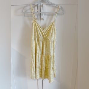Yellow Super soft floral dress